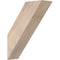 Ekena Millwork 5 1/2"W x 16"D x 20"H Traditional Smooth Knee Brace, Douglas Fir BRC06X16X20TRA00SDF - alternate 1
